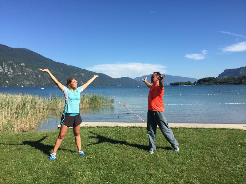gymnastique douce pleine nature